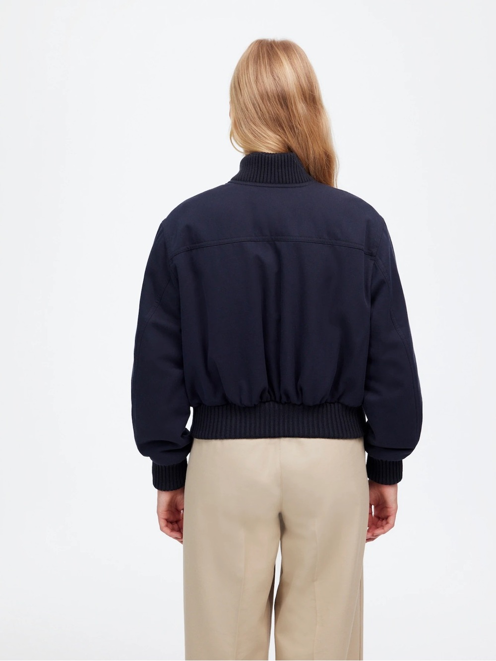 Madewell Classic Bomber Jacket - Picture 3 of 6